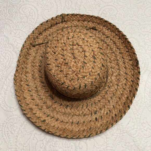 Panama Jack Straw Hat Beach Hat Casual Straw Hat - Picture 3 of 11